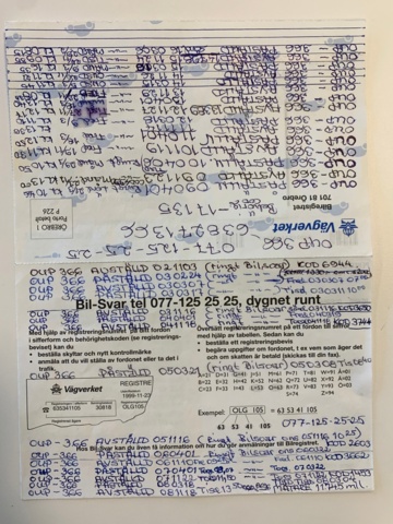 1080224-120 Volvo 740 2.3 - 1989