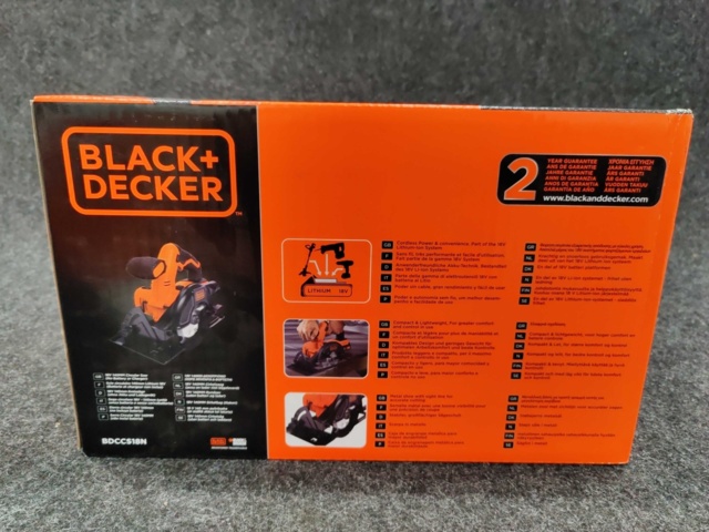 1080447-3 Circular saw Black & Decker BDCCS18N-XJ 18V
