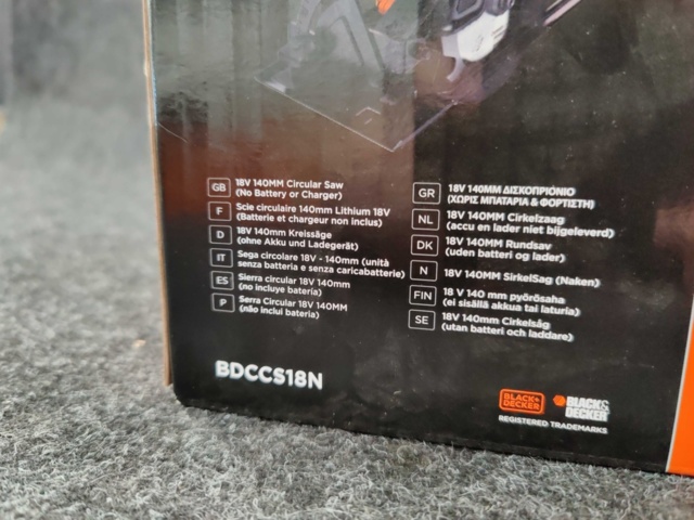 1080447-4 Circular saw Black & Decker BDCCS18N-XJ 18V