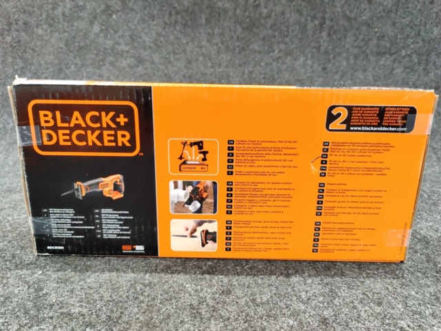 1080474-4 Tigersåg Black & Decker BDCR18N-XJ 18V