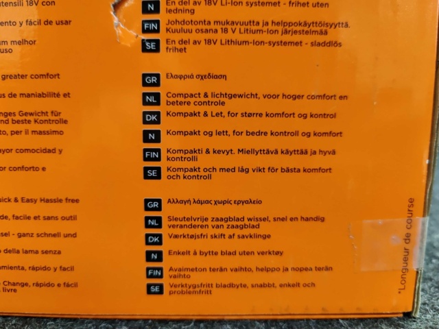 1080474-5 Tigersåg Black & Decker BDCR18N-XJ 18V