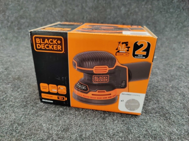 1080503-1 Eccentric sander Black & Decker BDCROS18N-XJ 18V