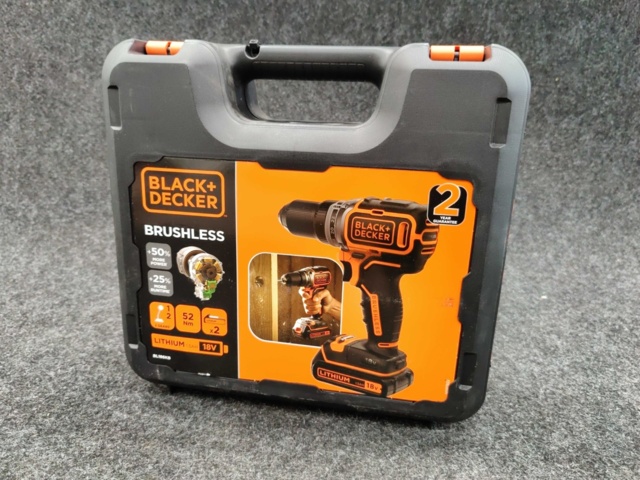 1080645-1 Screwdriver Black & Decker BL186KB-QW 18V
