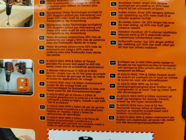 1080649-4 Skruvdragare Black & Decker BL186KB-QW 18V