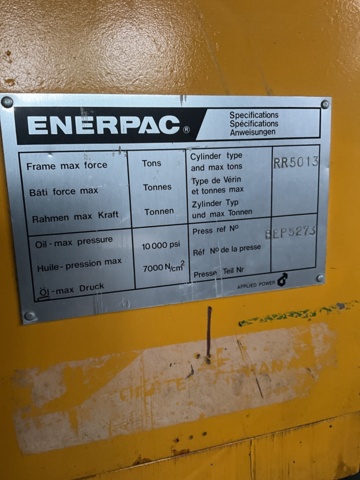1061407-4 Hydraulic press Enerpac 10-ton