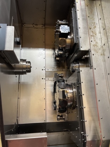 1078381-4 CNC lathe TRAUB TNC 30 TGY incl. FMB Turbo 3-36 Bar feeder