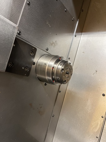 1078381-7 CNC lathe TRAUB TNC 30 TGY incl. FMB Turbo 3-36 Bar feeder