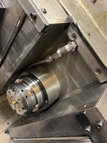 1078381-8 CNC lathe TRAUB TNC 30 TGY incl. FMB Turbo 3-36 Bar feeder