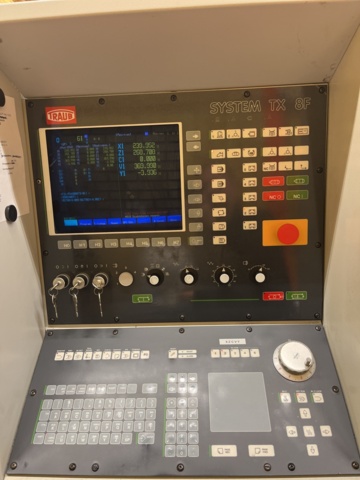 1078381-20 CNC lathe TRAUB TNC 30 TGY incl. FMB Turbo 3-36 Bar feeder