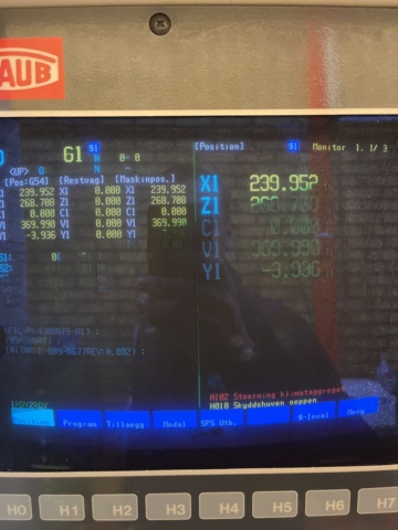 1078381-21 CNC lathe TRAUB TNC 30 TGY incl. FMB Turbo 3-36 Bar feeder