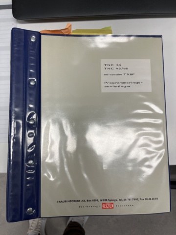 1078381-34 CNC lathe TRAUB TNC 30 TGY incl. FMB Turbo 3-36 Bar feeder