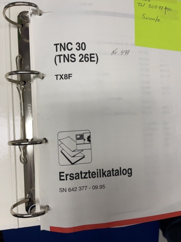 1078381-38 CNC lathe TRAUB TNC 30 TGY incl. FMB Turbo 3-36 Bar feeder