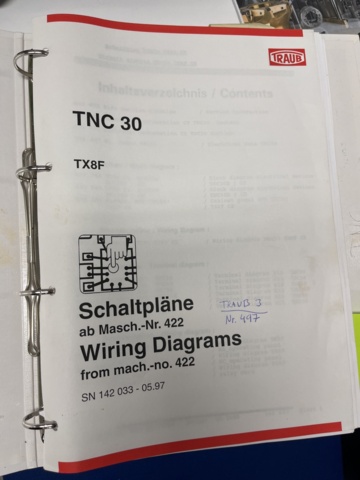 1078381-39 CNC lathe TRAUB TNC 30 TGY incl. FMB Turbo 3-36 Bar feeder