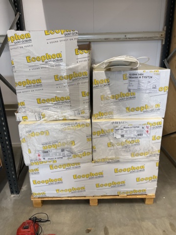 1060927-45 Acoustic material, installation material and more