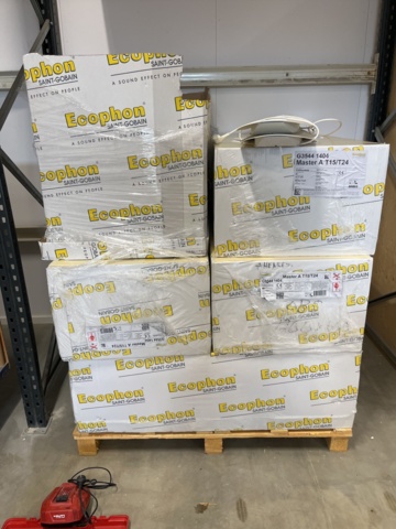 1060927-46 Acoustic material, installation material and more