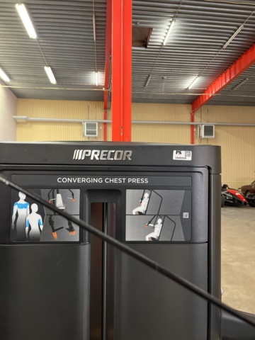 1049359-10 Converging Chest Press Precor, RSL 0414, 1pc