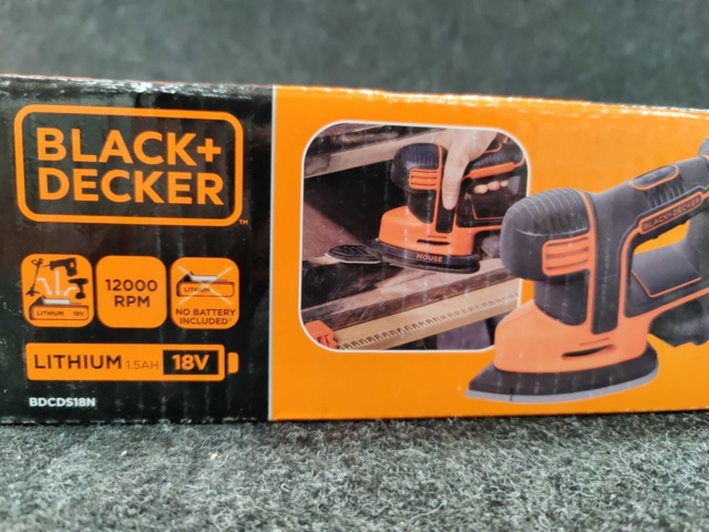 1081374-4 Multislip Black & Decker BDCDS18N-XJ Mouse 18V