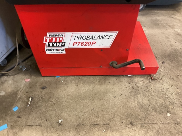 1061470-6 Balanseringsmaskin Rema Tiptop