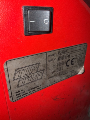 1061470-14 Balanseringsmaskin Rema Tiptop