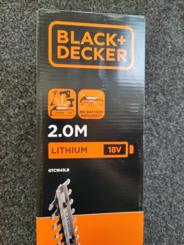 1081261-2 Häcksax Black & Decker GTC1843LB-QW