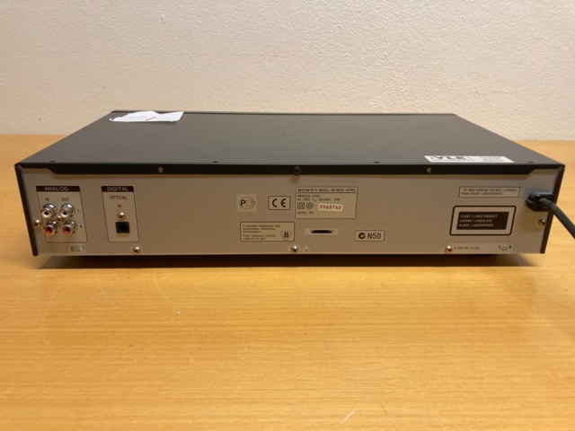 1081661-2 Sony MDS-JE480 Minidisc Deck Atrac/Atrac3 DSP Type-S