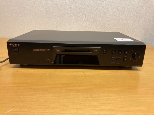 1081662-1 Sony MDS-JE480 Minidisc Deck Atrac/Atrac3 DSP Type-S