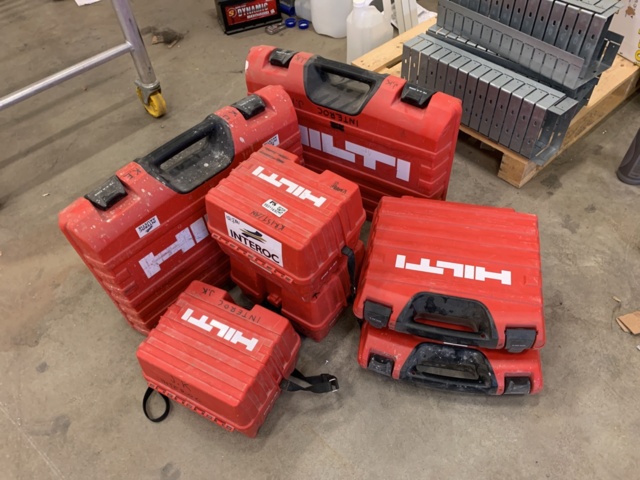 993114-1 Empty tool boxes Hilti 7pcs