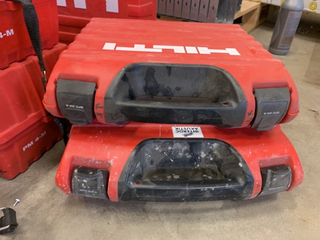 993114-2 Empty tool boxes Hilti 7pcs