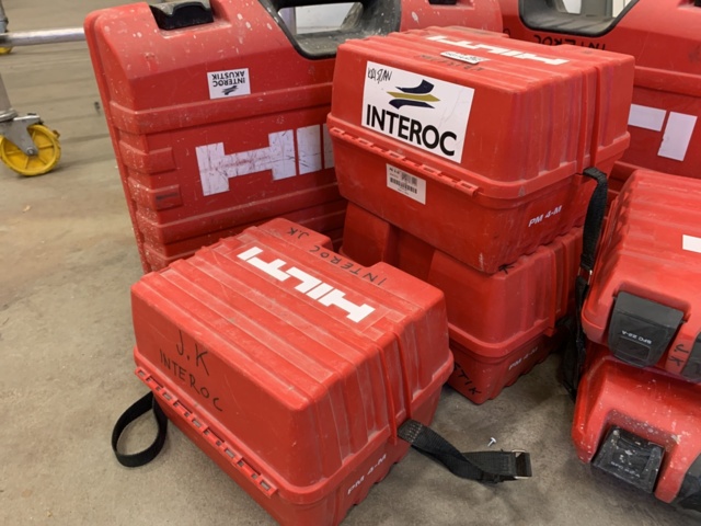 993114-3 Empty tool boxes Hilti 7pcs