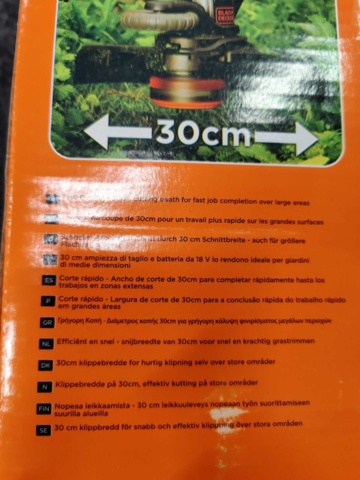 1080698-6 Grästrimmer Black & Decker STC1840EPC-QW 18V