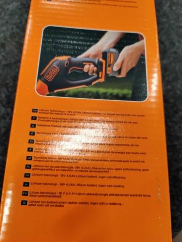 1080698-9 Grästrimmer Black & Decker STC1840EPC-QW 18V