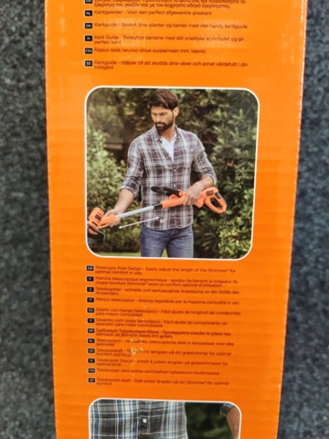 1080765-3 Grästrimmer Black & Decker BESTA525-QS 230V