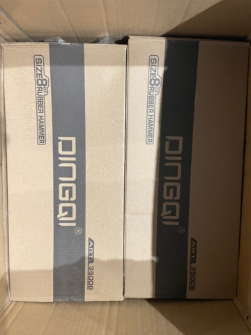 1082064-3 6st gummihammare, DINGQI