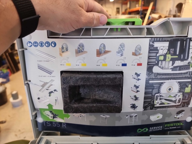 992116-5 Plunge saw Festool Ts55 rebq -plus