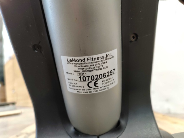 1082472-8 Exercise bike LeMond Fitness 70301-1
