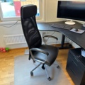 992056-3 Desk raise/lower electric, desk chair Markus Ikea