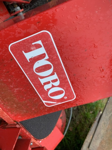 993129-5 Riding mower Toro Groundsmaster 217-D (repair item)