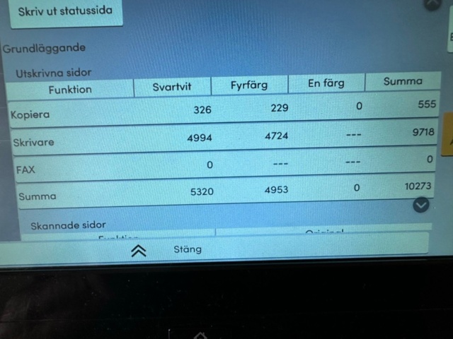 992077-7 Multifunction printer color laser Kyocera TASKalfa 2554 ci