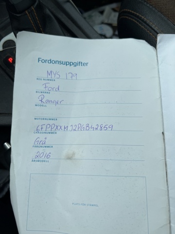 897519-27 Ford Ranger Double cab 3.2 TDCi 4x4 - 2016