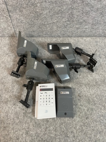 827809-1 Camera surveillance - 4 cameras, Tag reader, Alarm