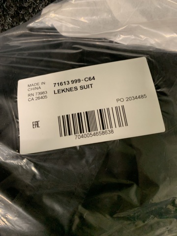 1085112-3 Winter overall Helly Hansen Workwear Ebony Leknes, Size C64