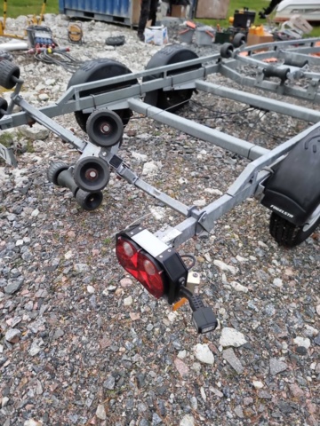 992145-3 Boat trailer Brenderup 20022tb, 2017