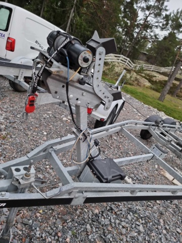 992145-15 Boat trailer Brenderup 20022tb, 2017