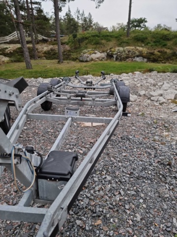 992145-16 Boat trailer Brenderup 20022tb, 2017