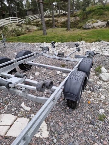 992145-17 Boat trailer Brenderup 20022tb, 2017