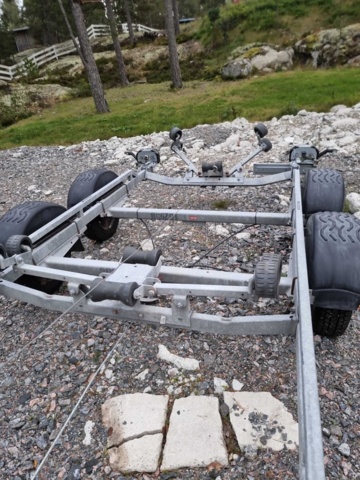 992145-18 Boat trailer Brenderup 20022tb, 2017