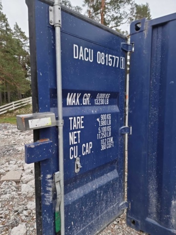 992154-2 8 foot container