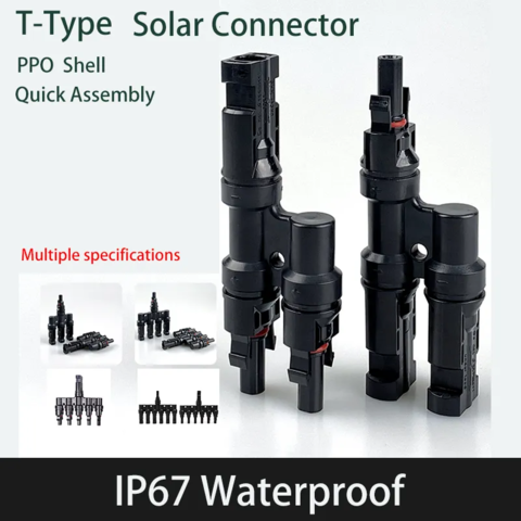 1085455-1 Parallel connector MC4 12-pack