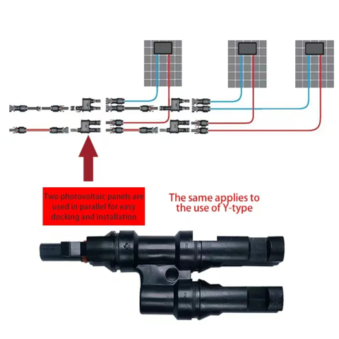1085455-2 Parallel connector MC4 12-pack
