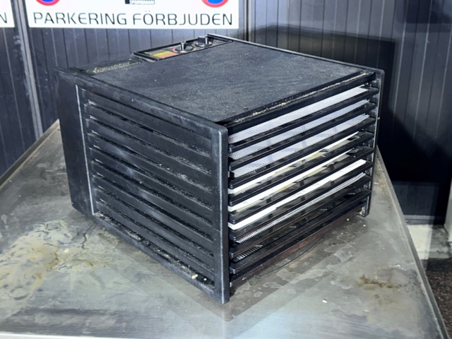 1085417-1 Excalibur torkugn med 9 hyllplan